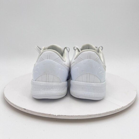 Nike Zoom Kobe 8 Men 4 Women 5.5 Fj9364-100 Triple White Knit Low Training Shoe - Picture 7 of 15